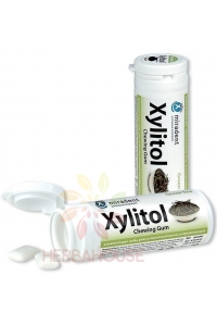Miradent Xylitol Gumă de mestecat ceai verde (30buc) Obrázok pre Miradent Xylitol Gumă de mestecat ceai verde (30buc)