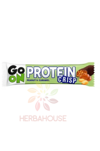 Sante Go On Protein Crisp Baton proteic înmuiat în ciocolată cu lapte - arahide și caramel (50g) Obrázok pre Sante Go On Protein Crisp Baton proteic înmuiat în ciocolată cu lapte - arahide și caramel (50g)