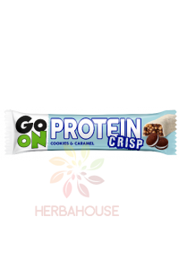 Sante Go On Protein Crisp Baton proteic înmuiat în ciocolată albă - fursecuri și caramel (50g) Obrázok pre Sante Go On Protein Crisp Baton proteic înmuiat în ciocolată albă - fursecuri și caramel (50g)