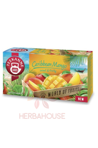 Teekanne Caribbean Mango Ceai de fructe cu aromă de mango (20buc) Obrázok pre Teekanne Caribbean Mango Ceai de fructe cu aromă de mango (20buc)