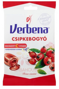 Verbena Bomboane de măceșe cu vitamina C (60g) Obrázok pre Verbena Bomboane de măceșe cu vitamina C (60g)