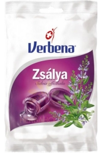 Verbena Bomboane de salvie cu vitamina C (60g) Obrázok pre Verbena Bomboane de salvie cu vitamina C (60g)