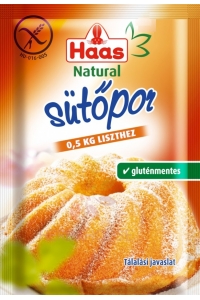 Haas Natural Praf de copt fără gluten (12g) Obrázok pre Haas Natural Praf de copt fără gluten (12g)