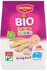 Detki Bio Biscuiți pentru copii (150g) Obrázok pre Detki Bio Biscuiți pentru copii (150g)