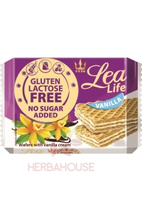 Flis Lea Life Napolitane fără gluten cu umplutură de vanilie fără zahăr (95g) Obrázok pre Flis Lea Life Napolitane fără gluten cu umplutură de vanilie fără zahăr (95g)