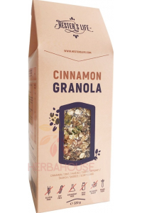 Hester's Life Cinnamon Granola fără gluten cu curmale, vanilie și scorțișoară fără zahăr adăugat (320g) Obrázok pre Hester's Life Cinnamon Granola fără gluten cu curmale, vanilie și scorțișoară fără zahăr adăugat (320g)