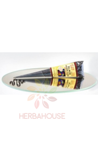 Classic Henna Vopsea naturală clasică pentru corp henna pâlnie - culoare neagră (25g) Obrázok pre Classic Henna Vopsea naturală clasică pentru corp henna pâlnie - culoare neagră (25g)