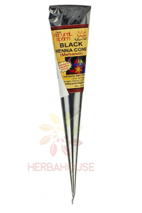 Classic Henna Vopsea naturală clasică pentru corp henna pâlnie - culoare neagră (25g) Obrázok pre Classic Henna Vopsea naturală clasică pentru corp henna pâlnie - culoare neagră (25g)