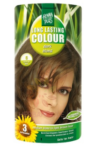 Hennaplus Culoare naturală de păr 6 - blond închis (100ml) Obrázok pre Hennaplus Culoare naturală de păr 6 - blond închis (100ml)